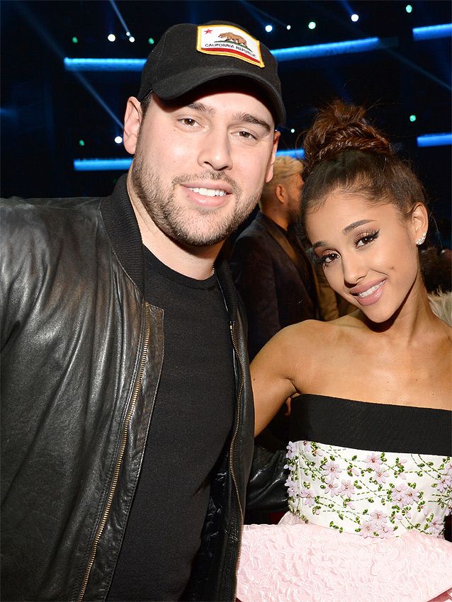 Scooter Braun y Ariadna Grande