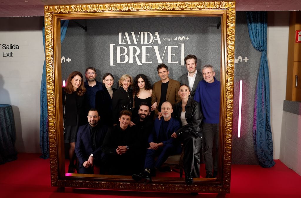 Javier Gutiérrez y Leonor Watling, protagonistas de la serie 'La vida breve' 