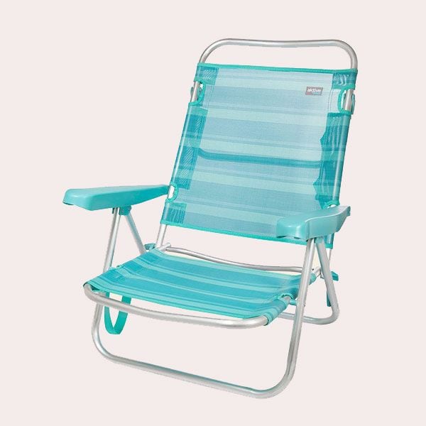 silla plegable amazon azul