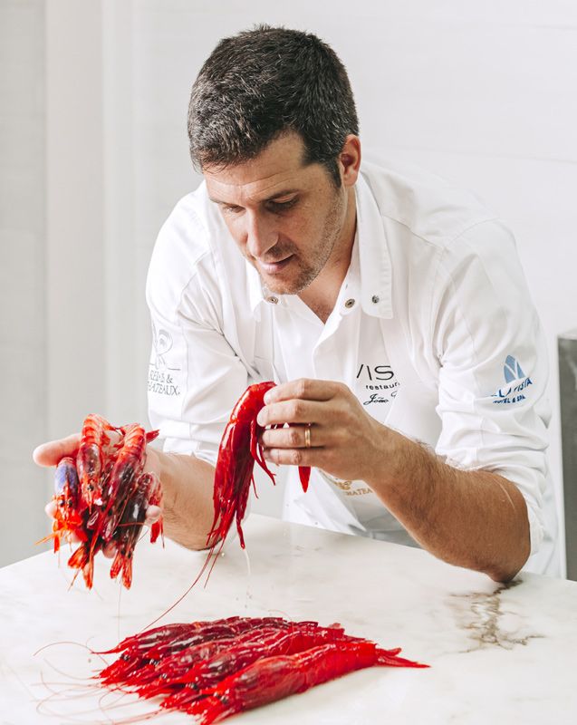 Joao Oliveira, chef del restaurante Vista