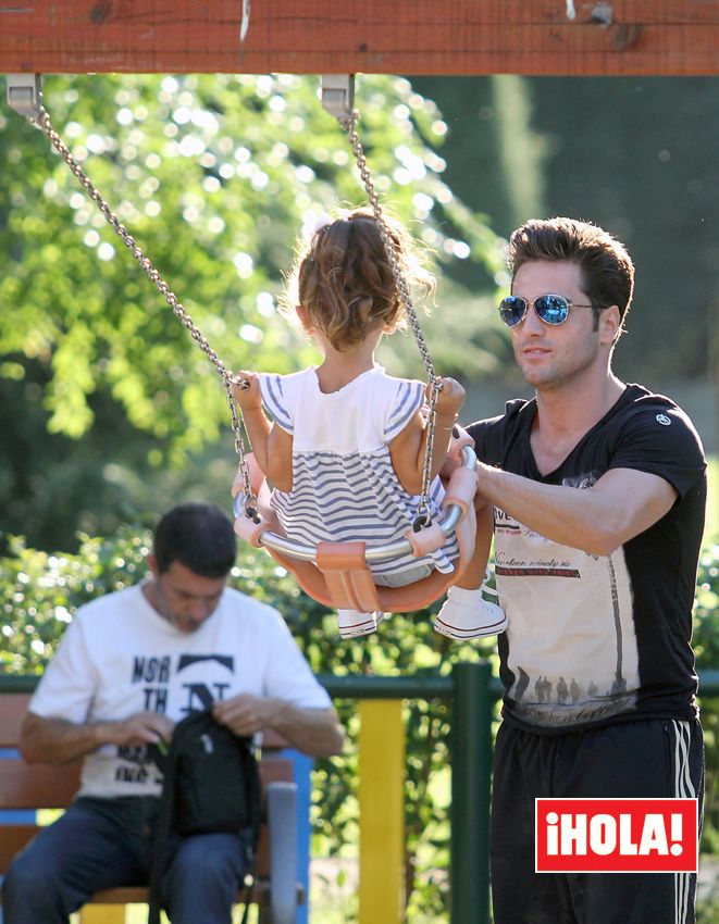 David Bustamante con Daniella