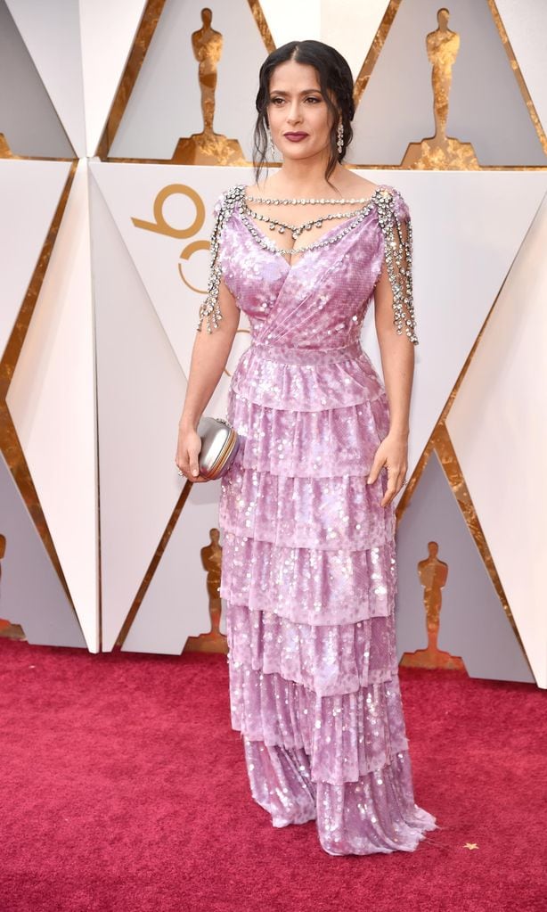 salma hayek en los oscar