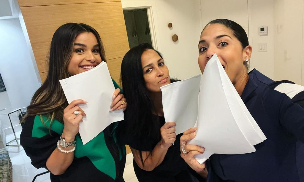 Clarissa Molina, Celinés Toribio y Francisca Lachapel