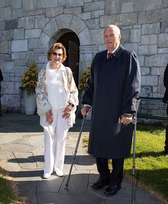 Harald y Sonia de Noruega 