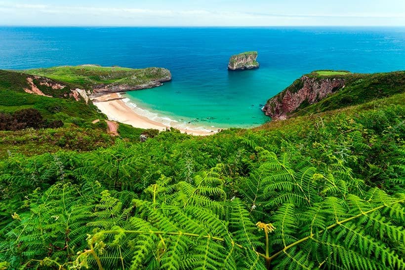 La Ballota playa asturias