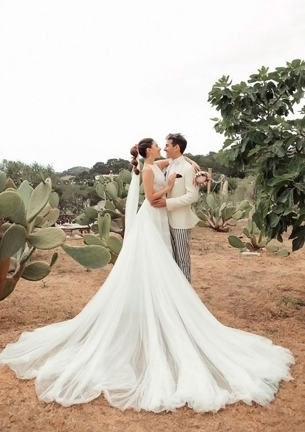 candela serrat vestido novia