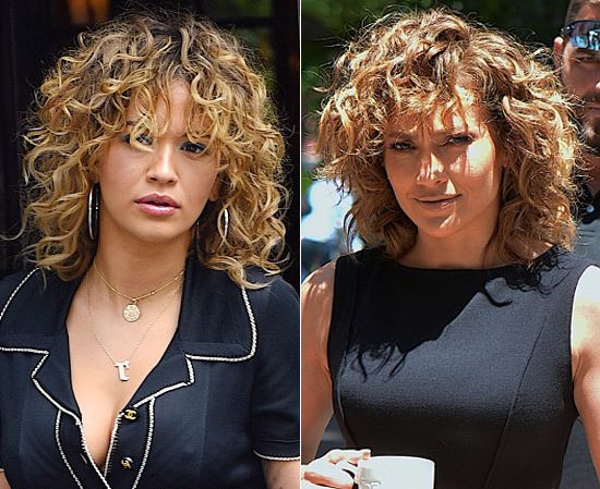 Celebrities con el pelo rizado