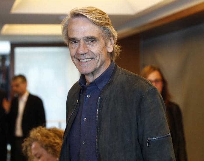 Alfred García y su 'momento fan' con Jeremy Irons