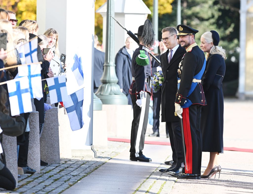 Haakon de Noruega, Mette-Marit de Noruega el 15 de octubre de 2024