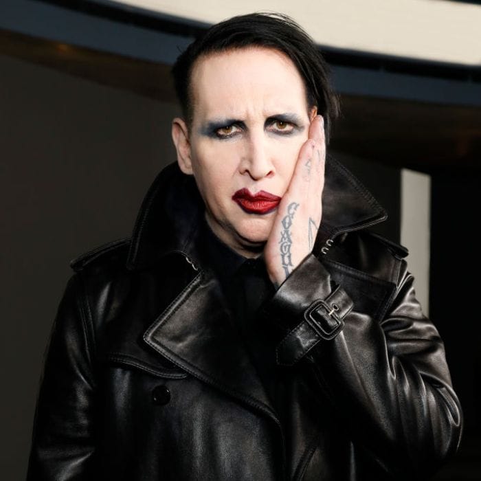 Evan Rachel Wood y Marilyn Manson