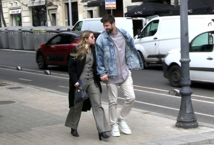 Gerard Piqué y Clara Chía