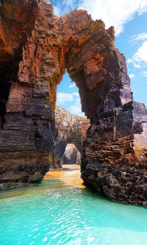 playa de las catedrales ribadeo lugo