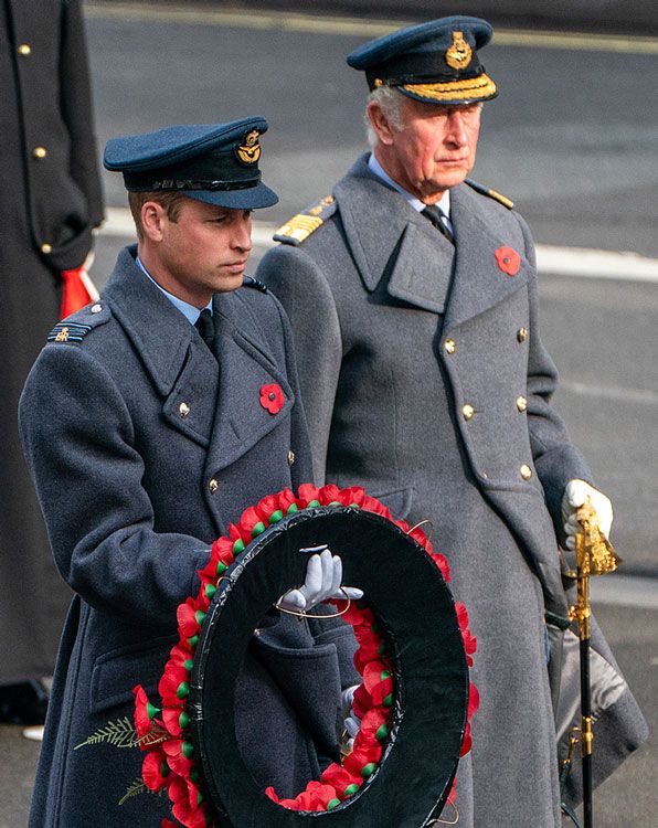Carlos III y el príncipe de Gales