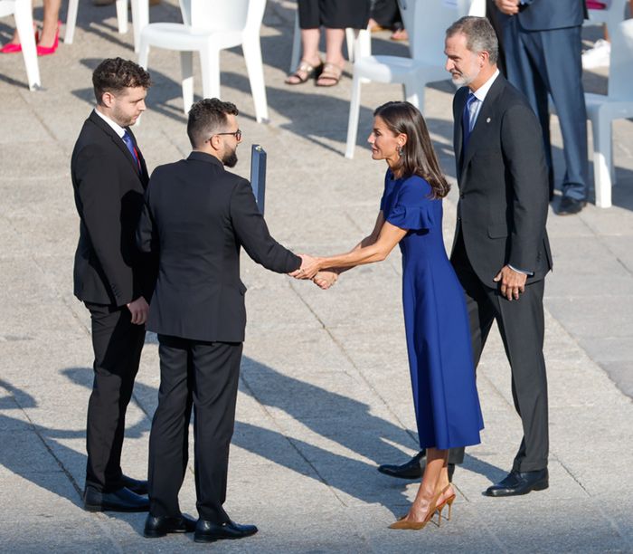 Los Reyes rinden homenaje a las víctimas de la pandemia