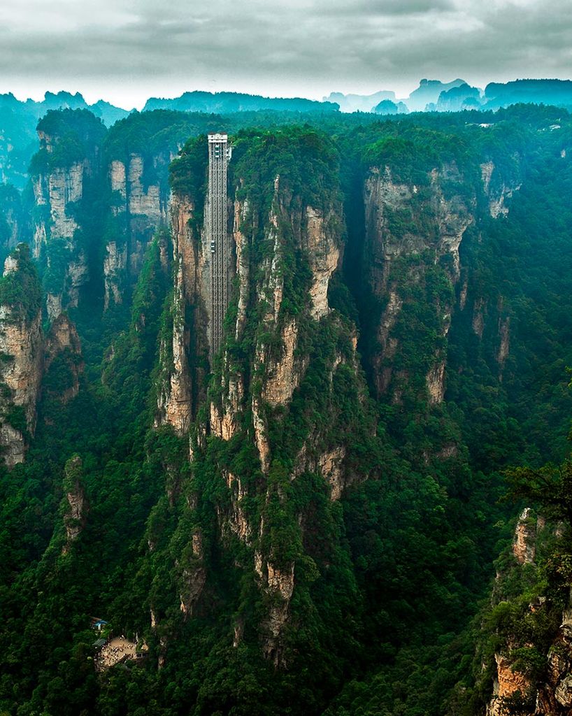 zhangjiajie ascensor china