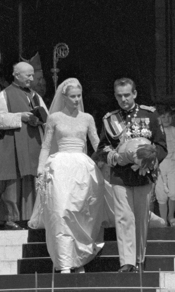 Príncipe Raniero de Mónaco y Grace Kelly