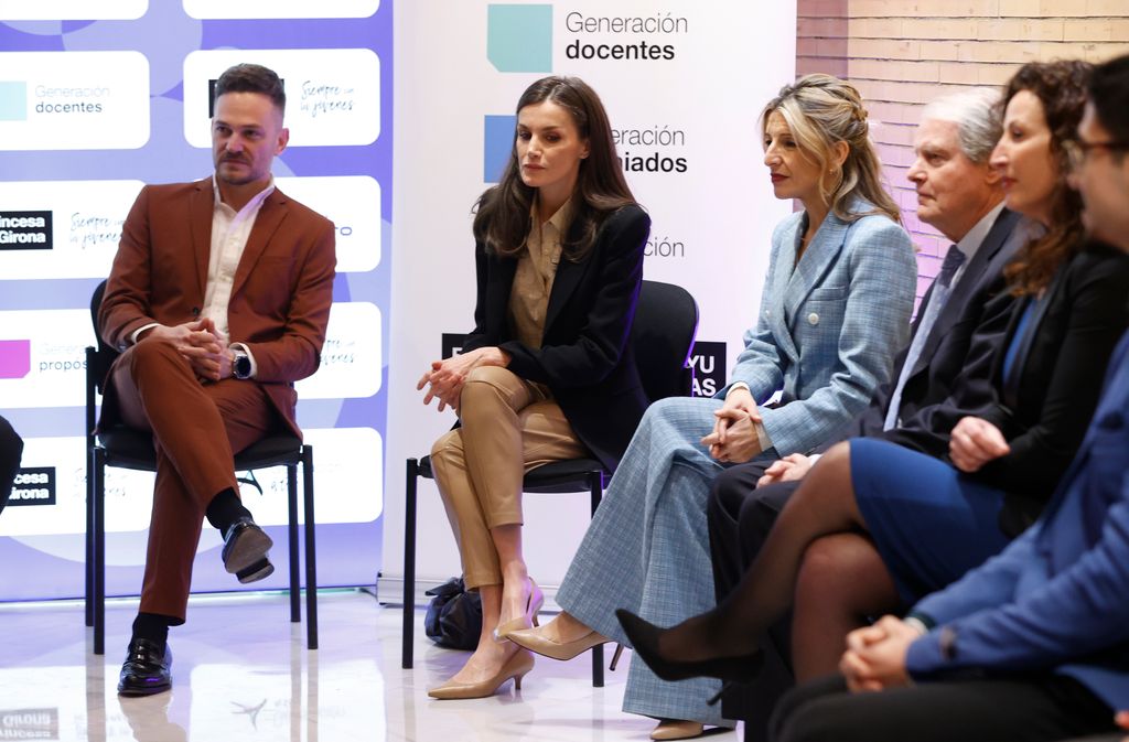 LA REINA LETIZIA EN EL ACTO DE PROCLAMACIÃN DEL PREMIO PRINCESA DE GIRONA âARTE 2025â, EN LA SEGUNDA ETAPA DEL âTOUR DEL TALENTOâ