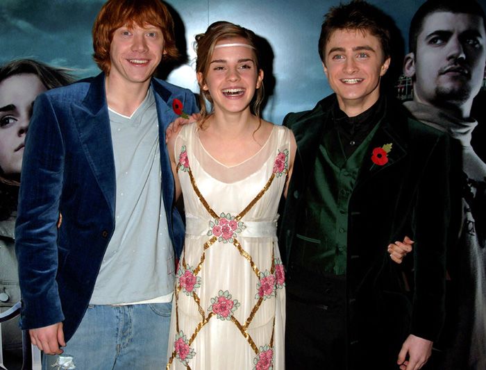 Los protagonistas de Harry Potter