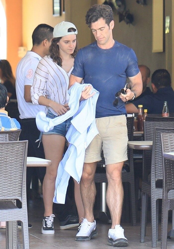 Emma Watson y Brendan Wallace