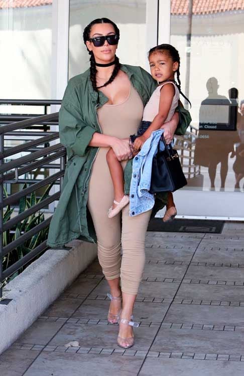 Kim Kardashian y North West