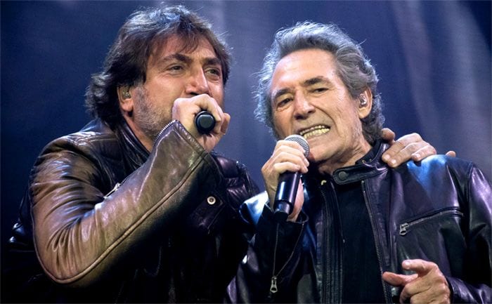 Javier Bardem, en el concierto de Miguel Ríos