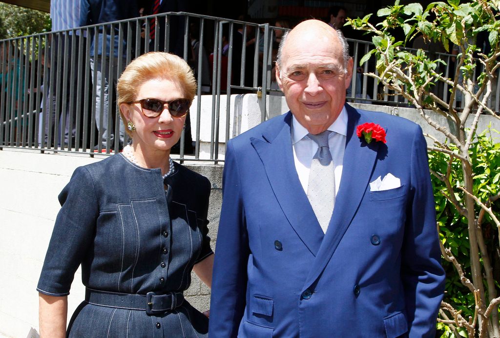 Carolina Herrera y Reinaldo Herrera contrajeron matrimonio en 1968