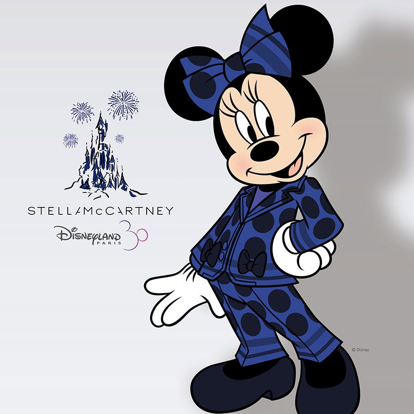 Diseño de Stella McCartney para Minnie en el 30 aniversario de Disneyland Paris