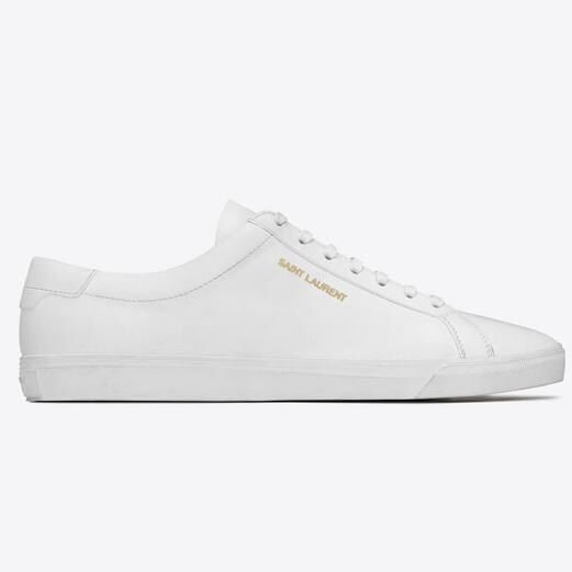 Andy Leather Low-Top Sneakers de Saint Laurent