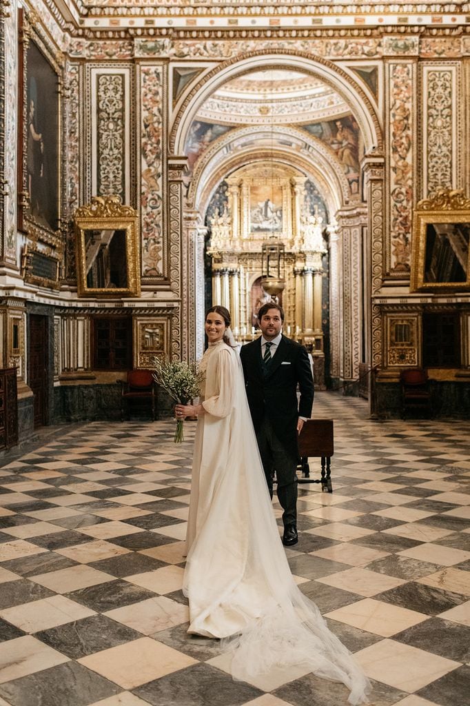 Vestido de novia de Lucía de Miguel