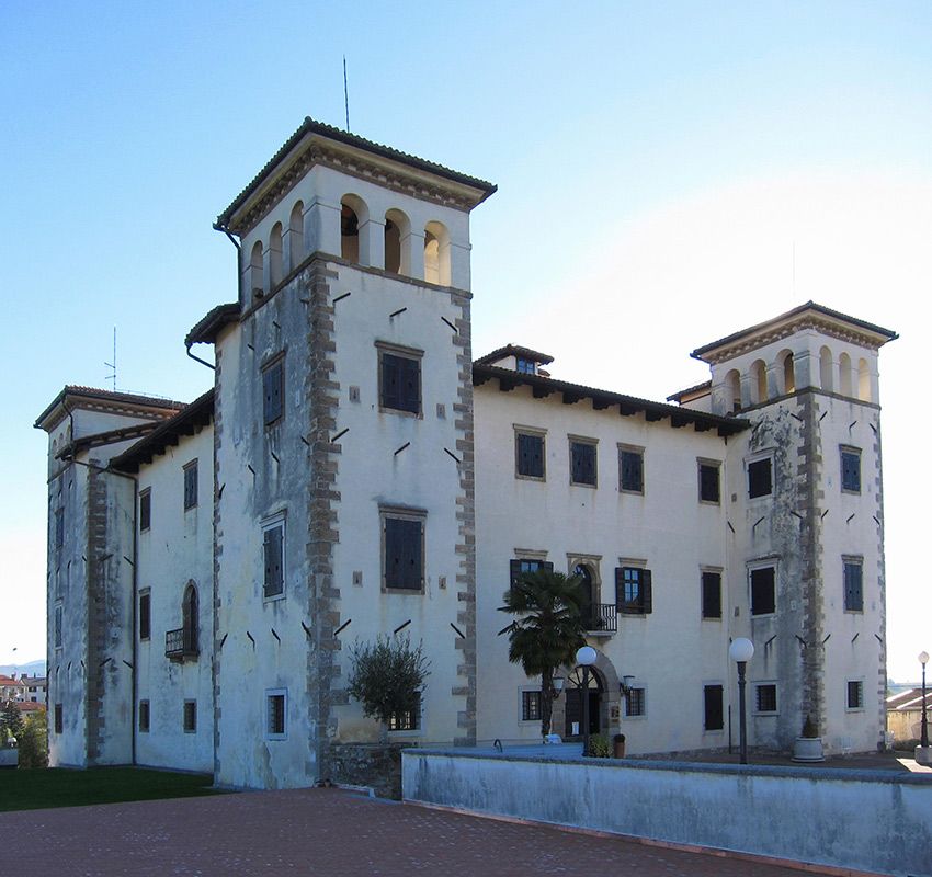 Castillo de Dobrovo, Goriska Brda, Eslovenia