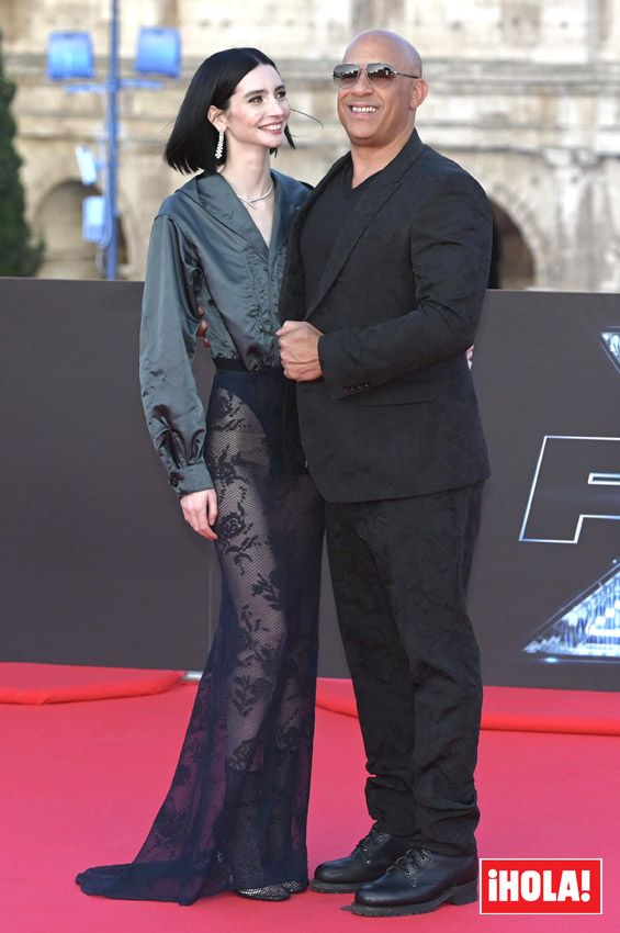 Vin Diesel junto a Meadow 