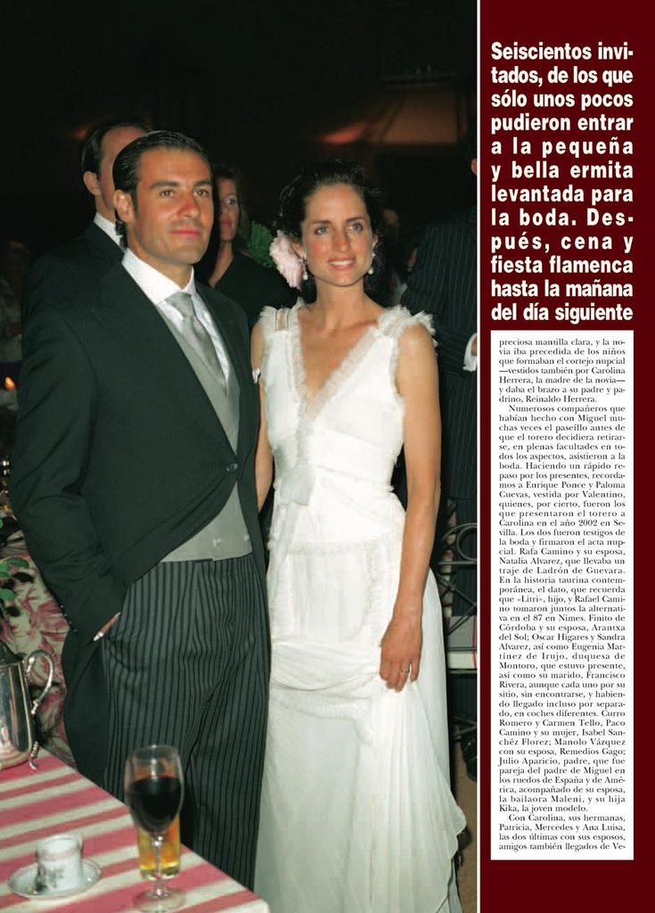 Boda Carolina Herrera