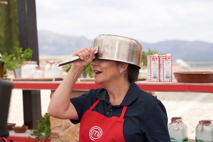 Toñi Moreno en una de las pruebas de la noche