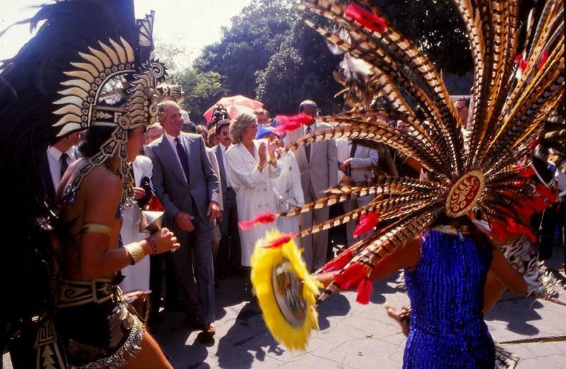 Rey Juan Carlos y reina Sofía