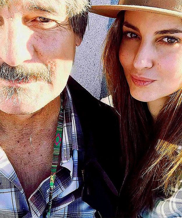 Ariadne Artiles y su padre