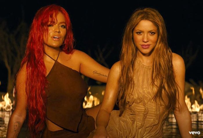 Shakira y Karol G estrenan su nueva canción TQG