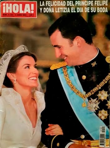 La portada de ¡HOLA! de la boda de los reyes Felipe y Letizia