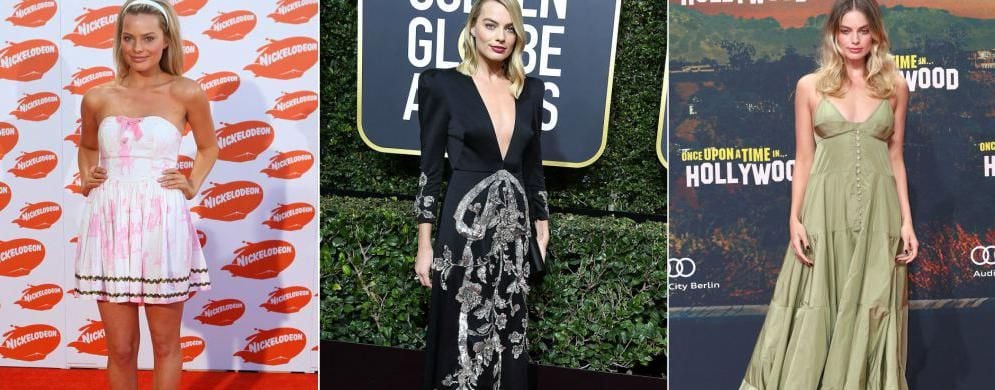 margot robbie style evolution