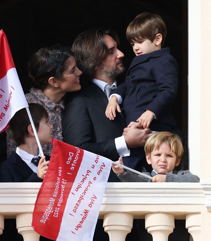 Carlota Casiraghi y Dimitri Rassam en el Día Nacional de Mónaco