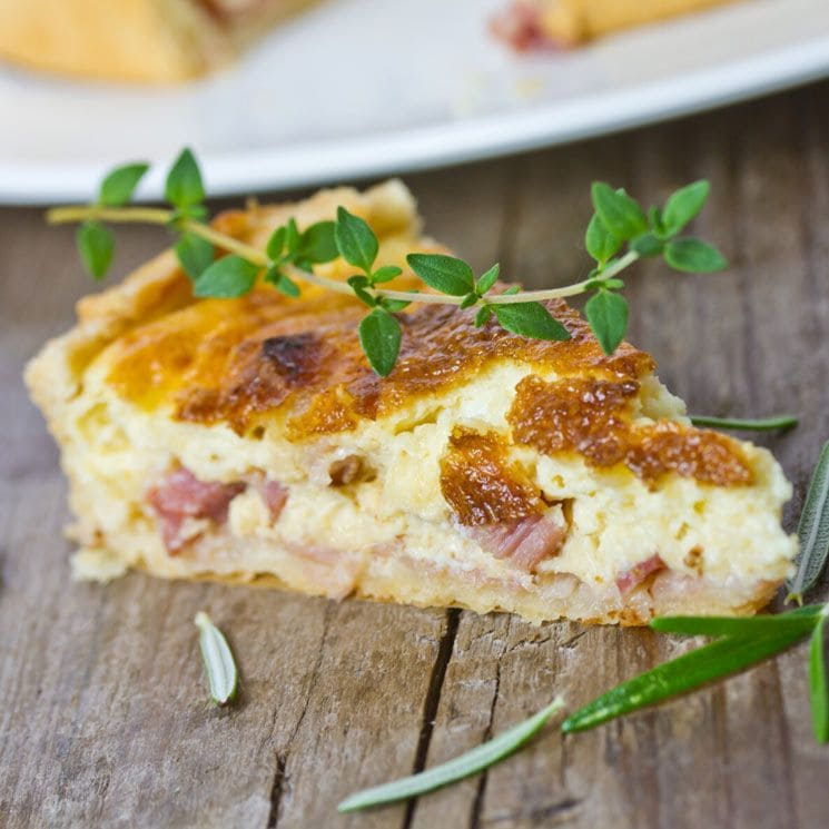 quiche queso beicon adobe