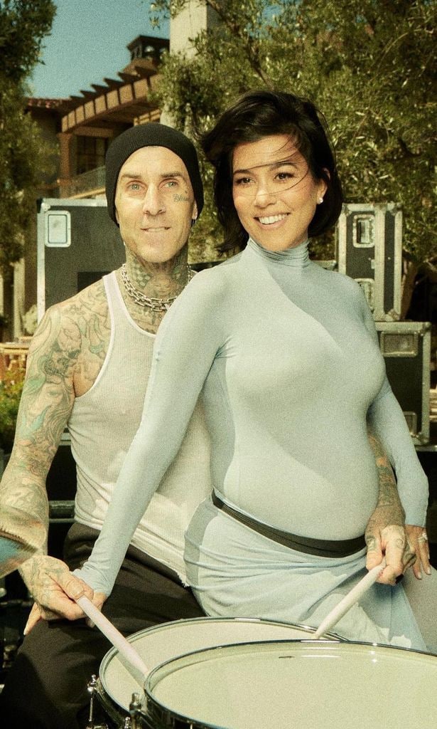 Kourtney Kardashian y Travis Barker