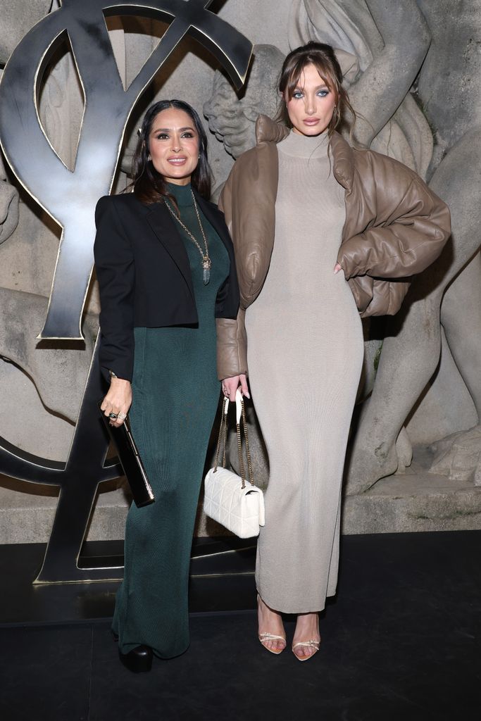 Salma Hayek y Mathilde Pinault