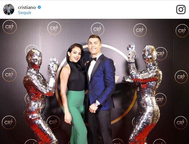 Georgina Rodríguez y Cristiano Ronaldo