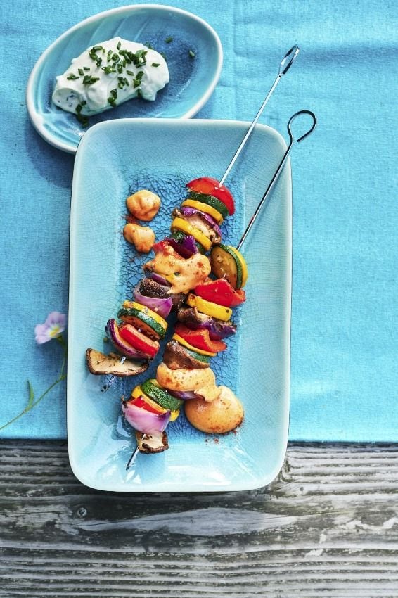 brochetas-setas-verduras