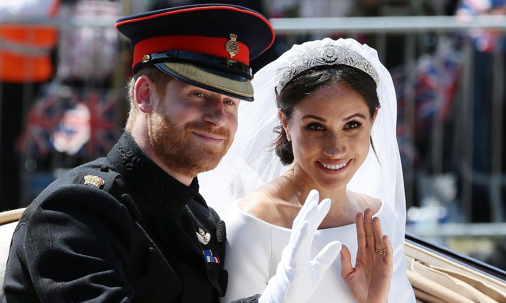 topshot britain us royals wedding procession