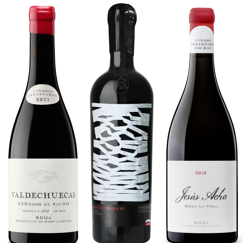 Tintos: Valdechuecas Viñedo Singular, AS #5 Otazu y Jesús Acha 2019