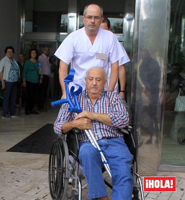 Humberto Janeiro tras salir del hospital en 2015