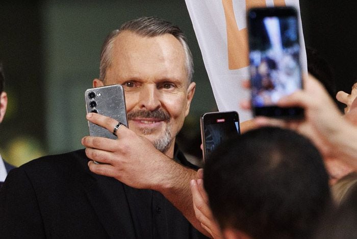 Miguel Bosé en el FesTVal de Vitoria