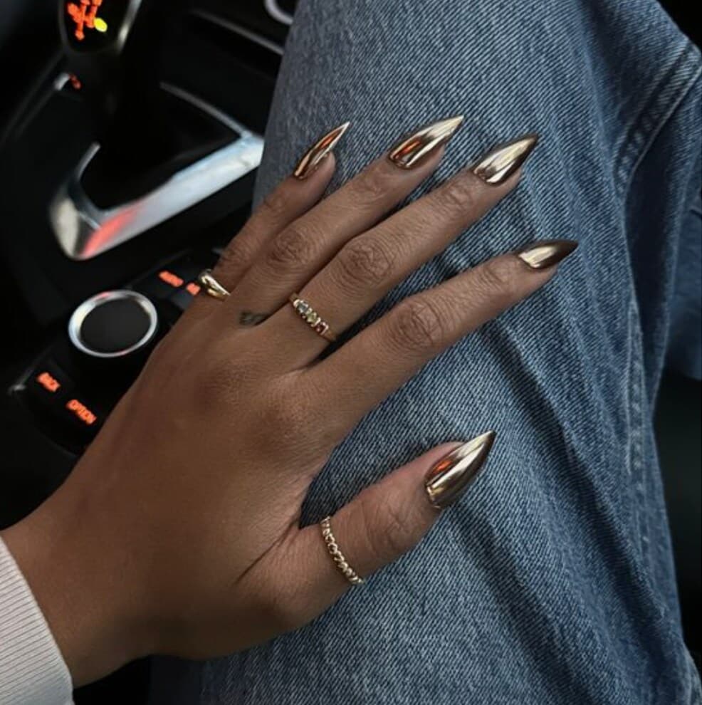 chrome nails