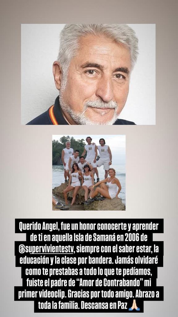 Muere a los 84 años Ángel Herrero, exconcursante de 'Supervivientes'